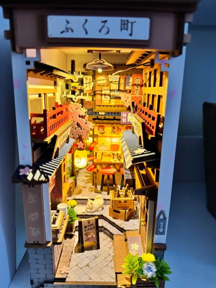 RoLife Sakura Wine Alley Puzzle (Assembled) image indicator(2)