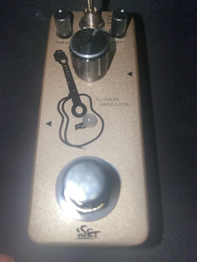 iSet Acoustic Simulator Pedal