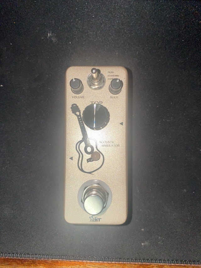 iSet Acoustic Simulator Pedal - photo 2