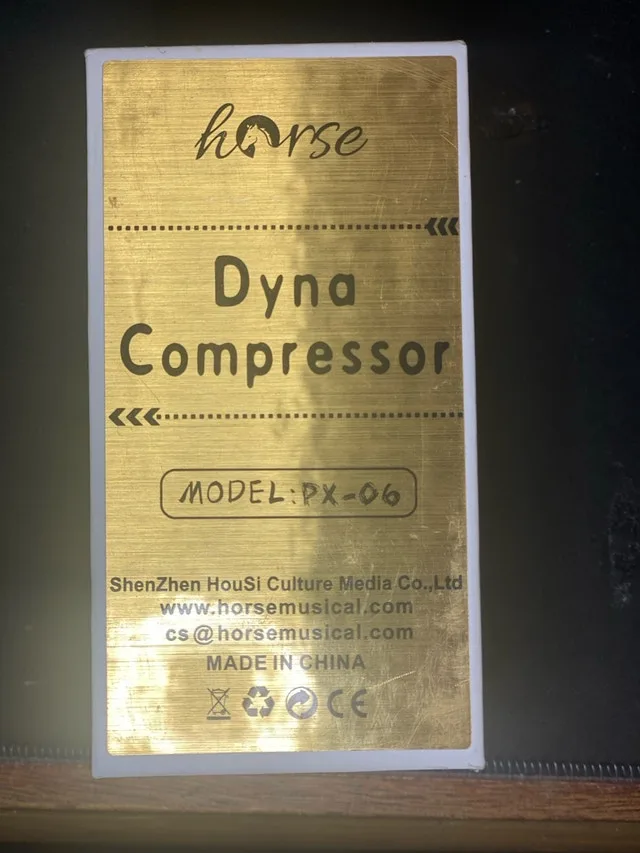 Horse Dyna Compressor Guitar Pedal