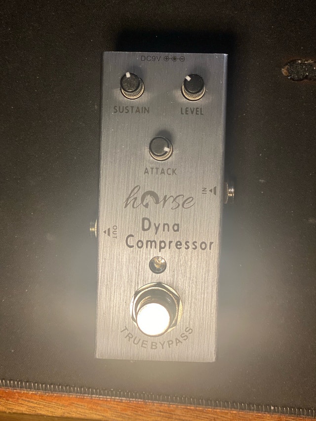 🧡Horse Dyna Compressor Guitar Pedal - photo 2
