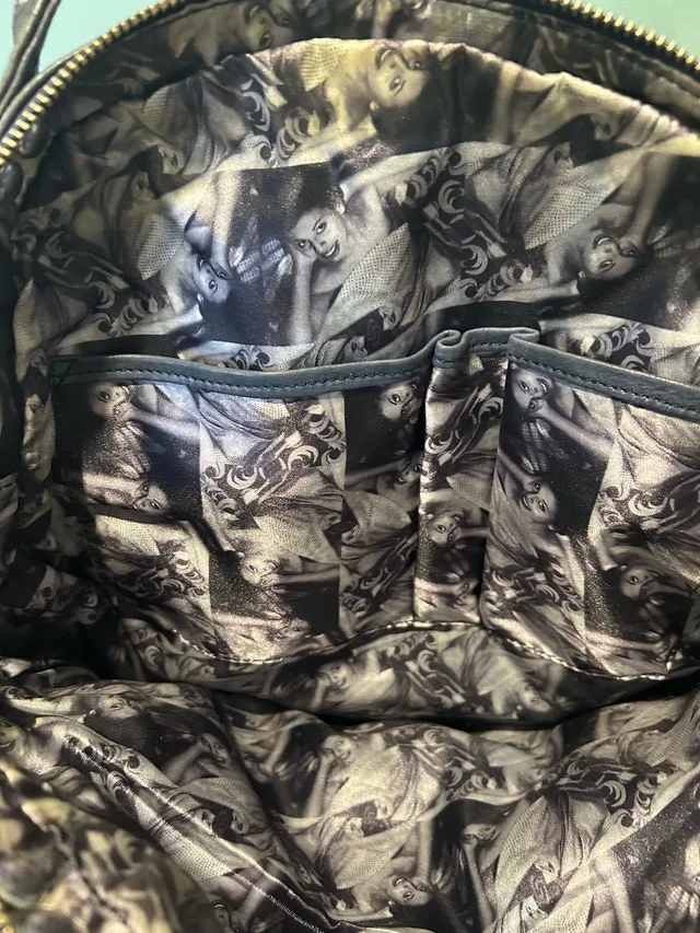 Jason Wu Distressed Blue Leather Hobo Bag image indicator(8)