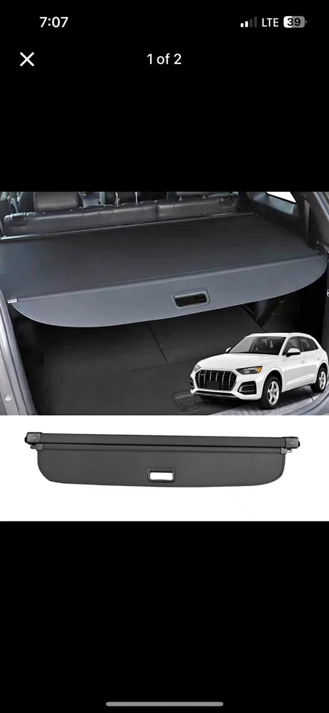 Audi Q3 Cargo Cover Roller Blind