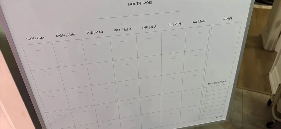 Dry Erase Calendar image indicator(2)