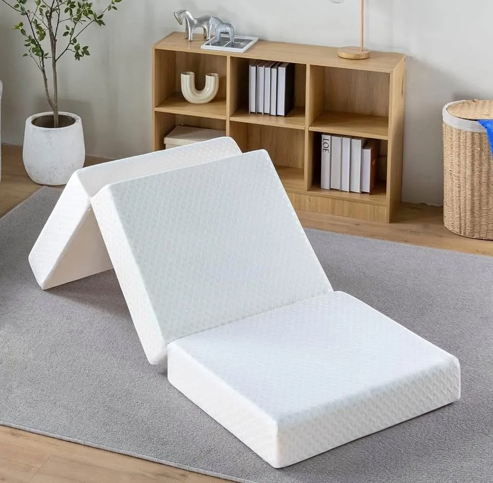 Tri Fold Twin Mattress in excellent condition