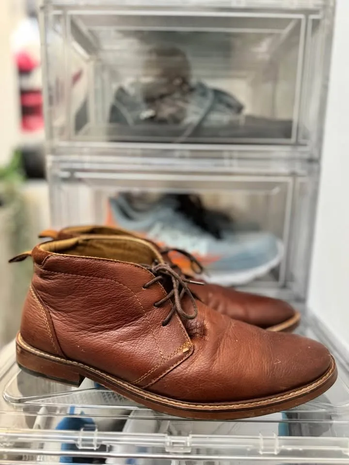 ALDO Men’s Lace Up Boots Size 9 image indicator(2)