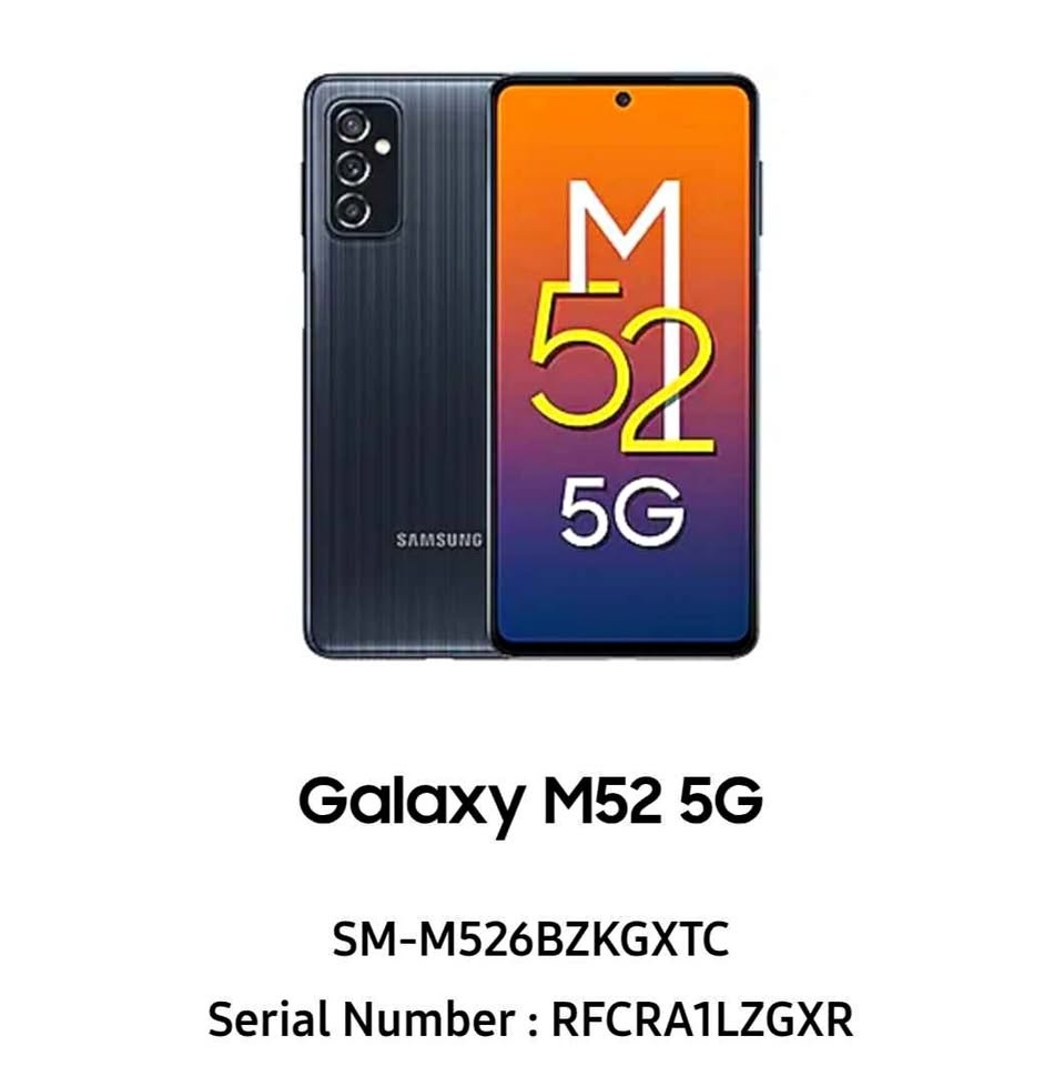 Samsung M52 5G