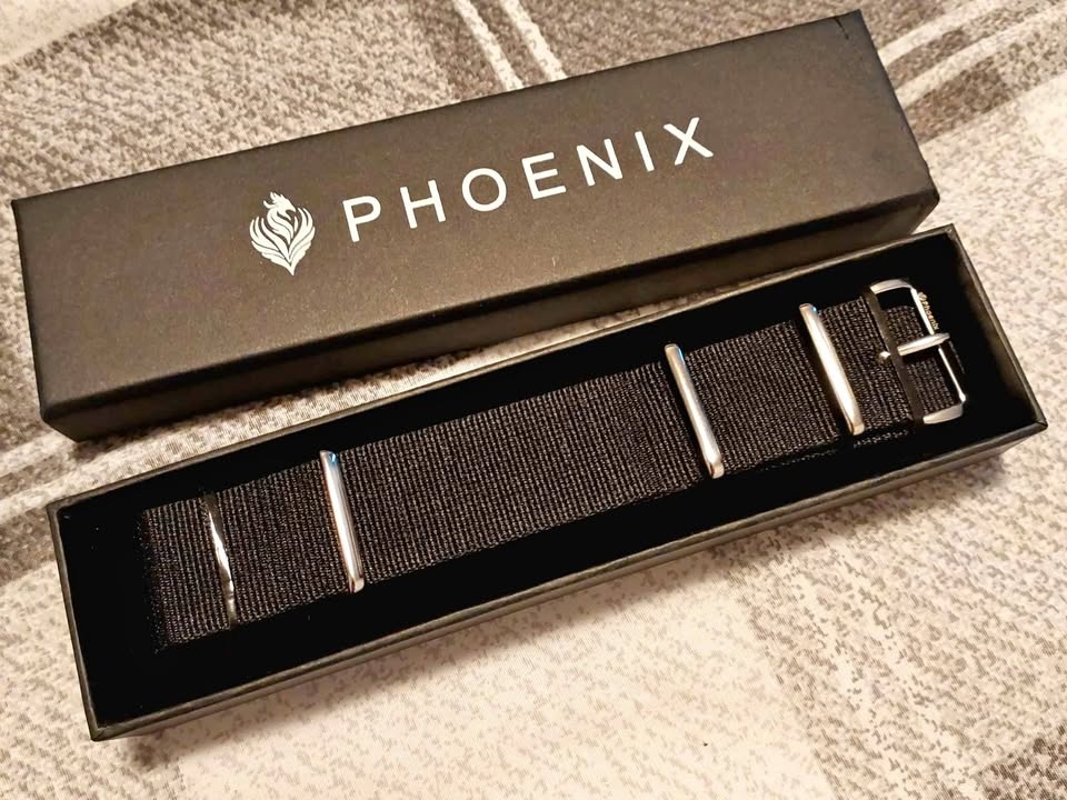 NATO Phoenix MOD Strap - Tactical Black (22mm)