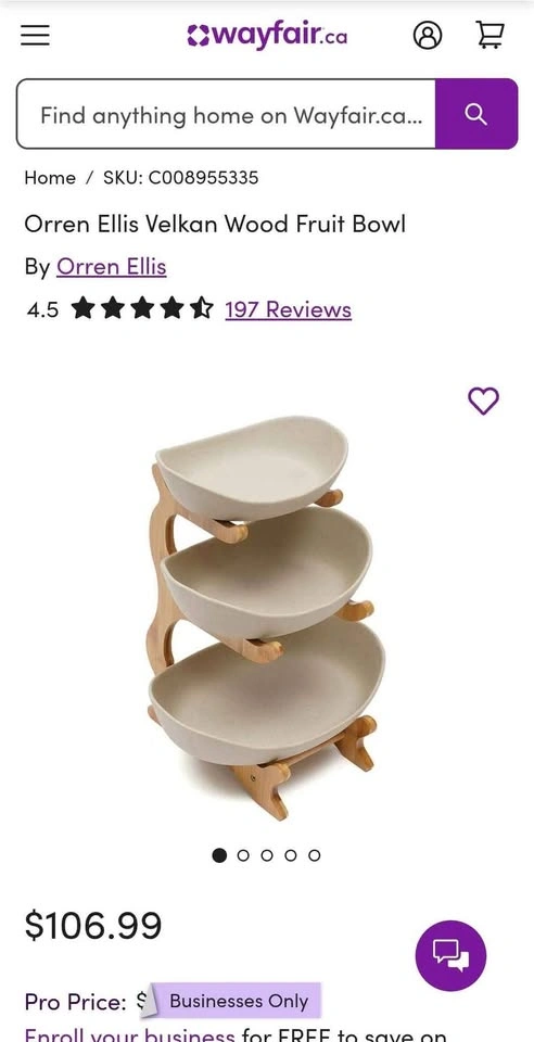 New - 3 Tier Ceramic Multipurpose Stand - photo 2
