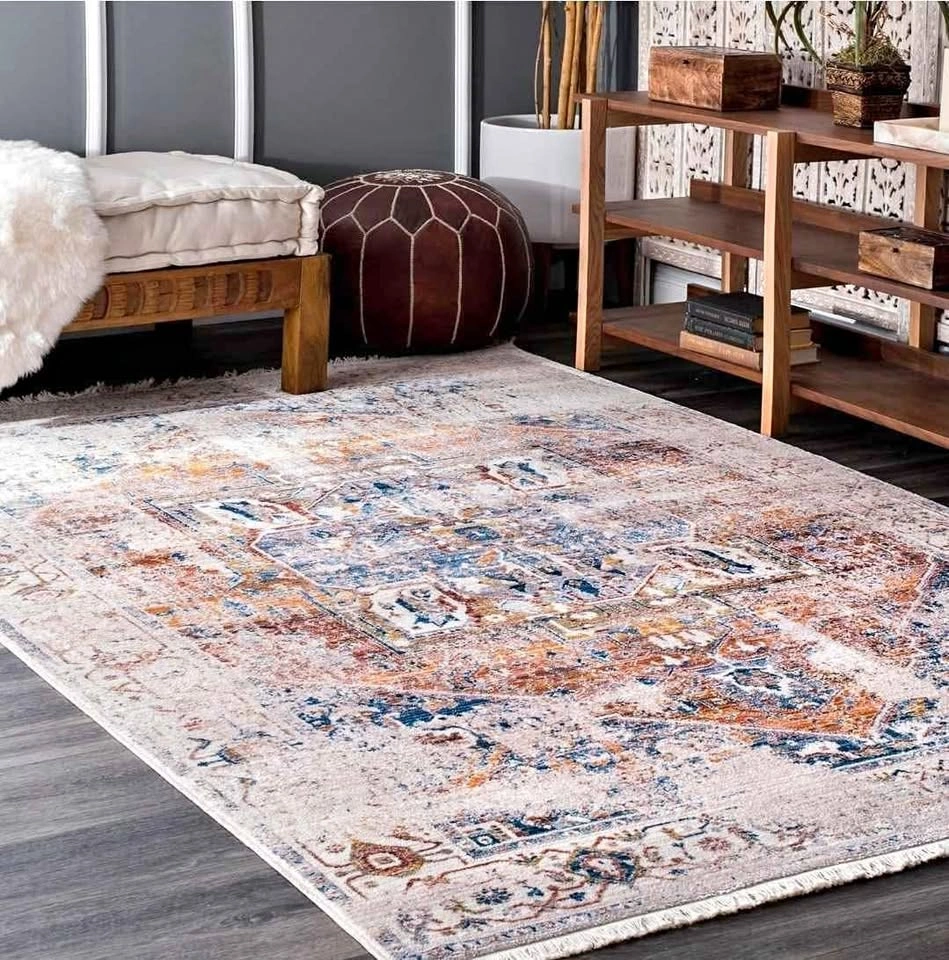 NEW - nuLOOM Vintage Rug 4x6 Ivory