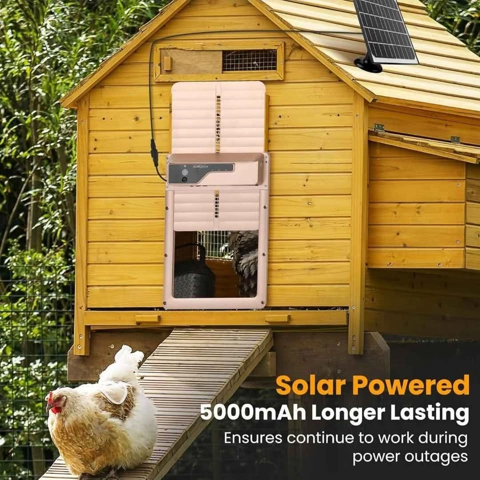 NEW - Automatic Chicken Coop Door with HD 1080P Camera - photo 2