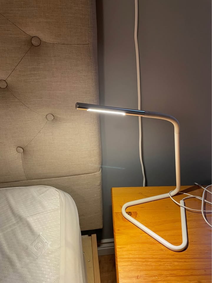 Space-Age Flexible Neck Task Lamp, LED and USB - photo 2