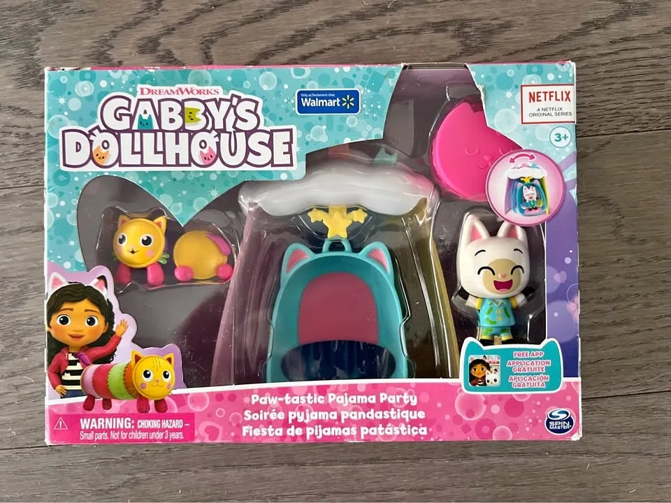 Gabby’s Dollhouse Paw-tastic Pajama Party Playset #Cleanout