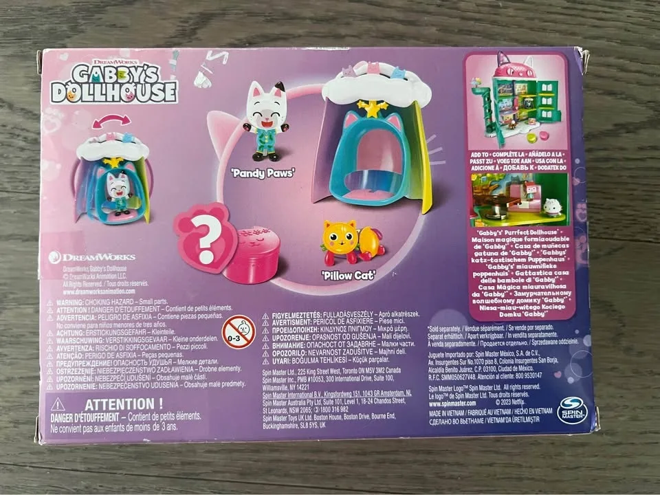 Gabby’s Dollhouse Paw-tastic Pajama Party Playset image indicator(2)