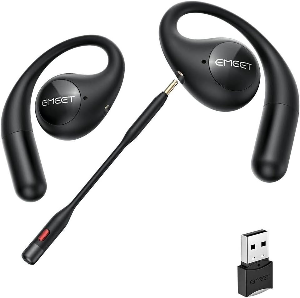EMEET Airflow Open-Ear Headphones (Zoom Certified)