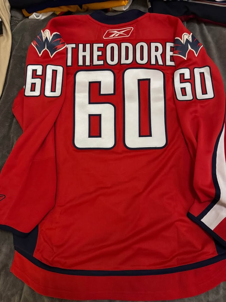 Washington Capitals José Théodore Jersey – Reebok XL - photo 2
