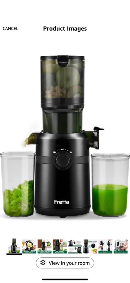 Fretta Cold Press Juicer
