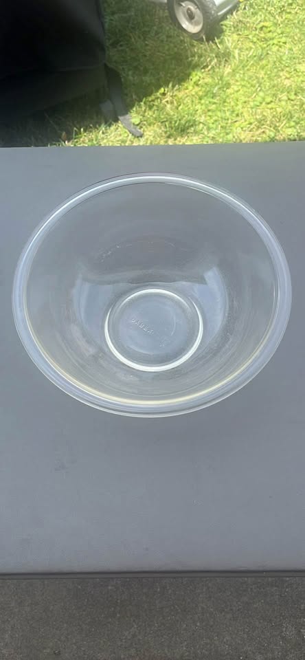 Vintage PYREX Nesting Mixing Bowls, Clear, 322, 325, 326 - photo 5