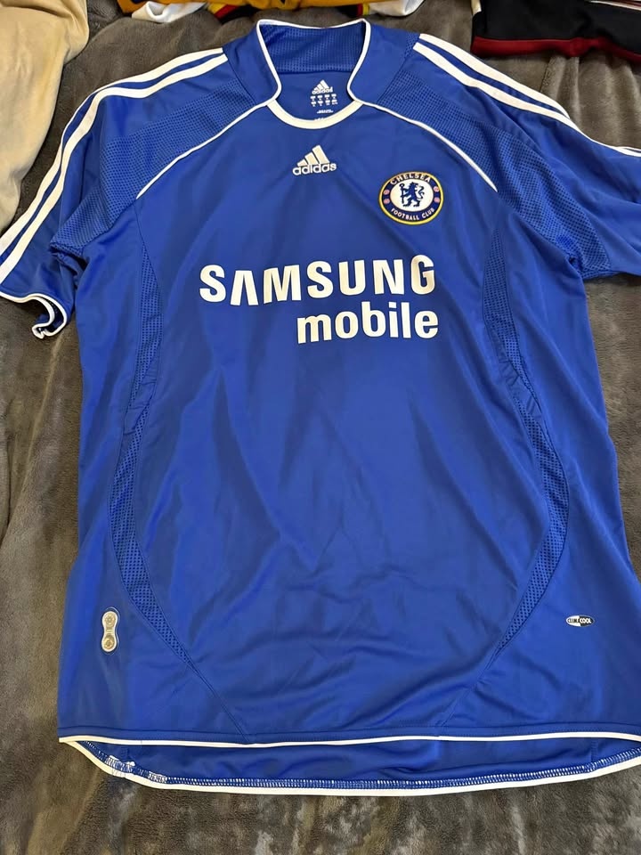 Chelsea Lampard 8 Home Kit – 2006/07 Adidas – XL