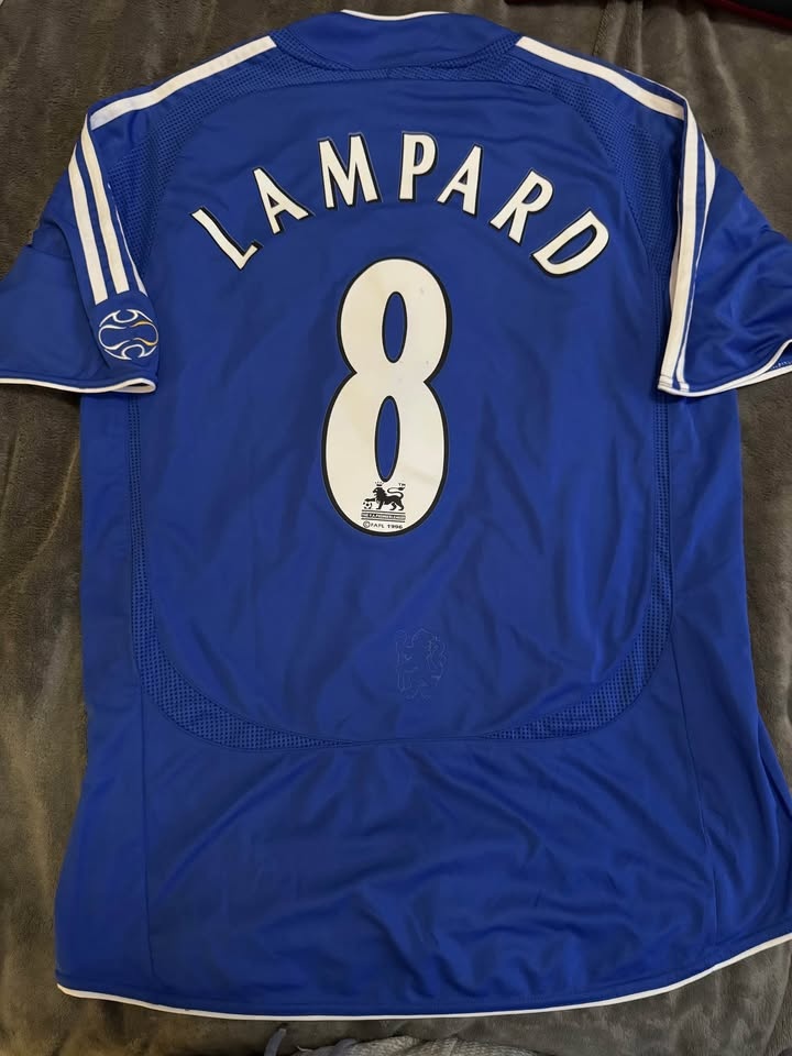 Chelsea Lampard 8 Home Kit – 2006/07 Adidas – XL - photo 2