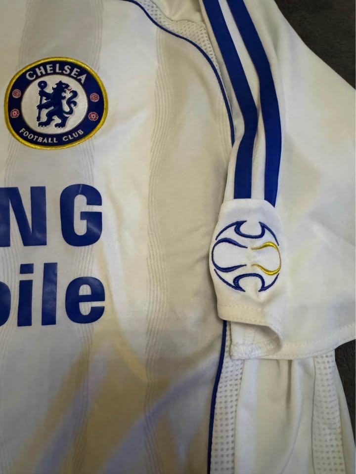 Vintage Chelsea 06/07 Home Jersey – Ballack 13 – Adidas XL - photo 3
