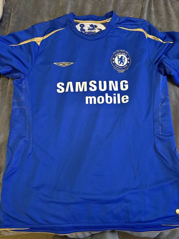 Chelsea FC 2005/06 Centenary Home Jersey – Lampard #8 (XL)