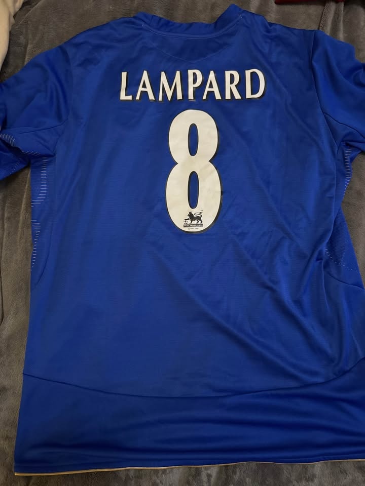 Chelsea FC 2005/06 Centenary Home Jersey – Lampard #8 (XL) - photo 2
