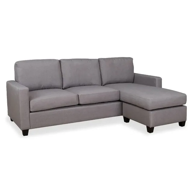 Reversible L-Shape Sofa Grey image indicator(3)