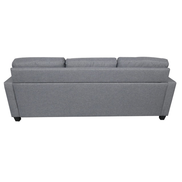 Reversible L-Shape Sofa Grey - photo 5