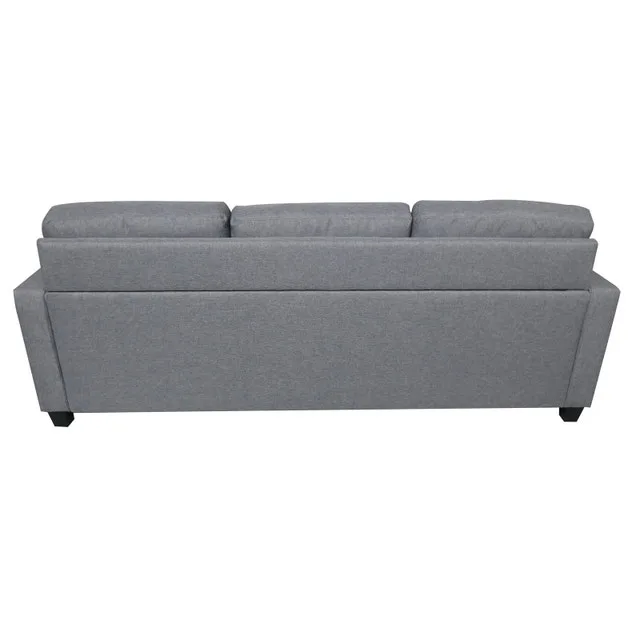 Reversible L-Shape Sofa Grey image indicator(5)