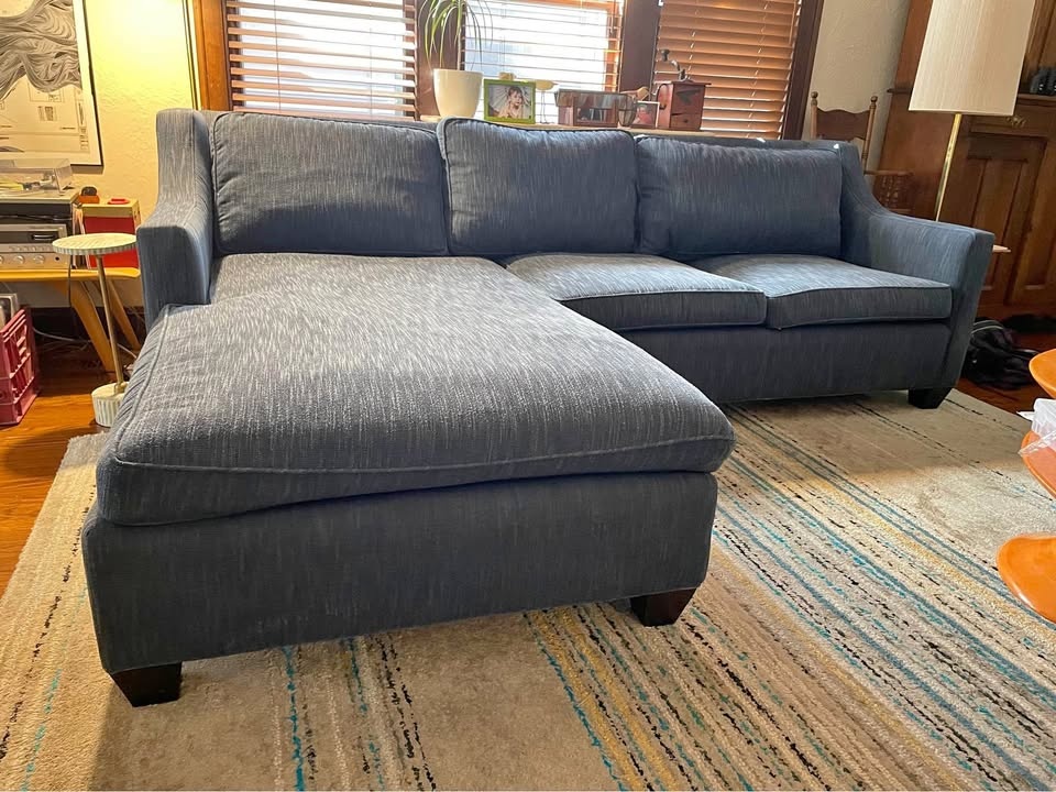 J Bertram Sofa-Two Piece Sectional Love Seat and Chaise OBO