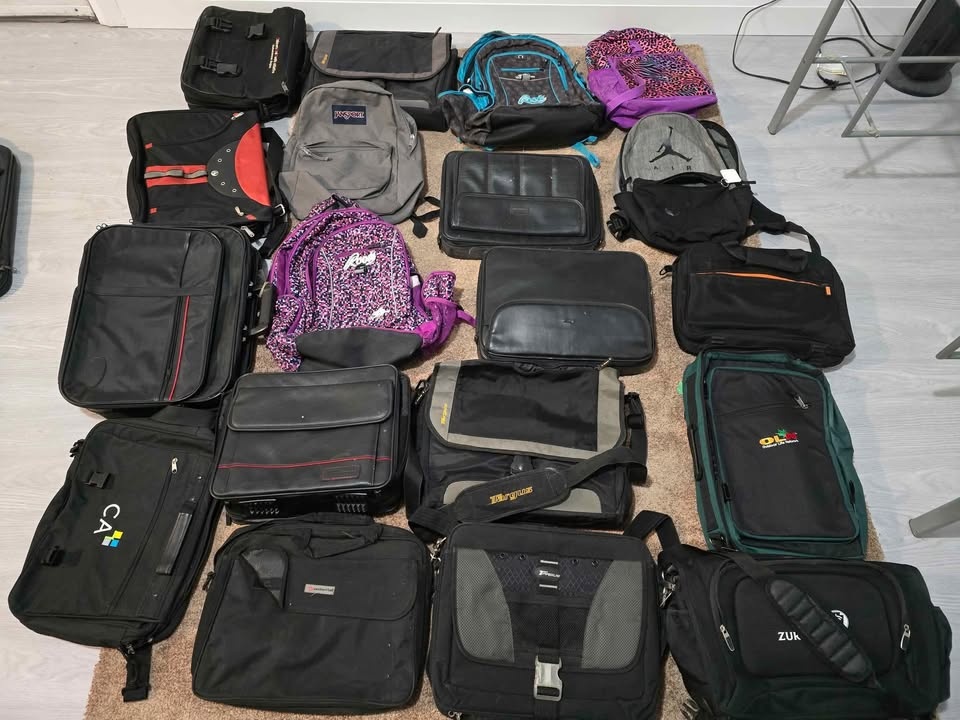 Laptop bag and backpack
