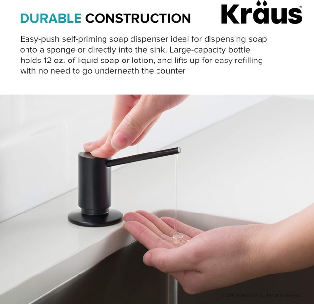 (New) KRAUS Kitchen Soap and Lotion Dispenser - photo 3
