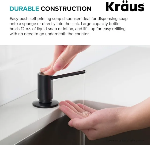 (New) KRAUS Kitchen Soap and Lotion Dispenser image indicator(3)
