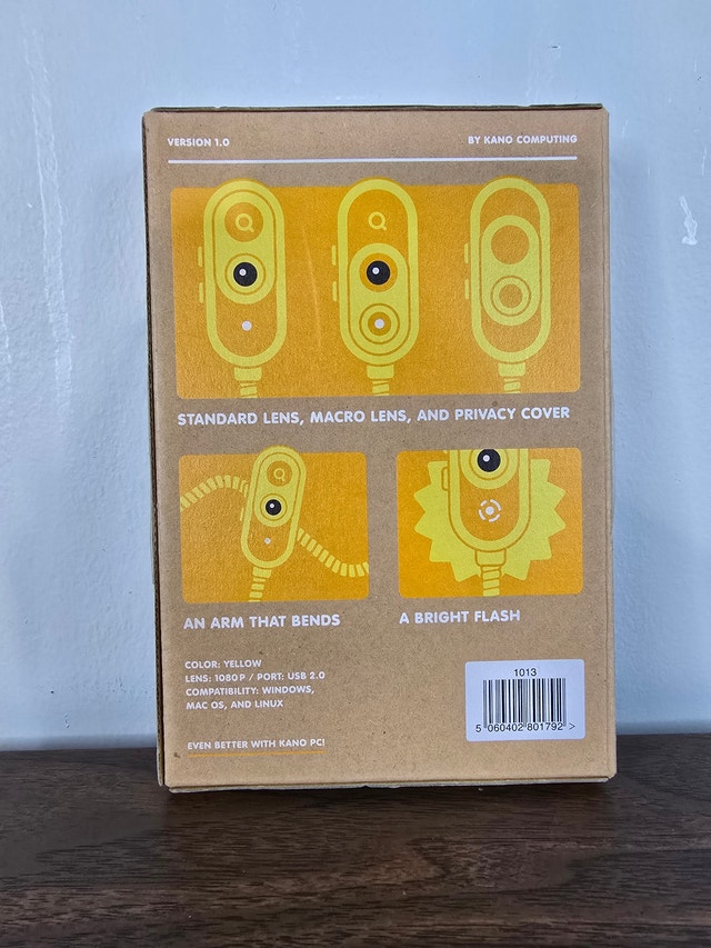 Kano Webcam – Brand New & Sealed! - photo 2