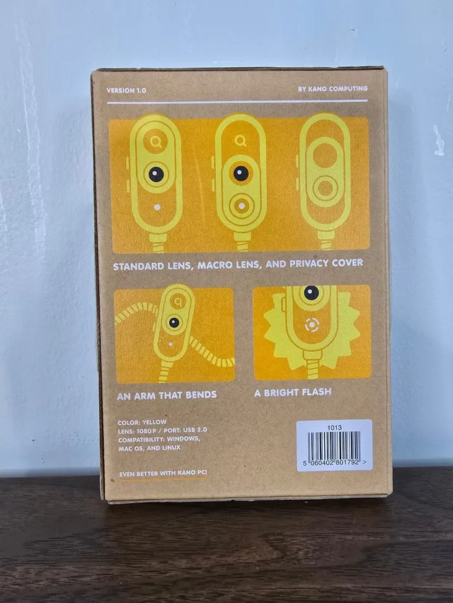 Kano Webcam – Brand New & Sealed! image indicator(2)