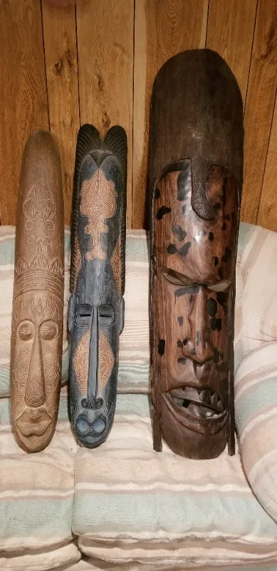 African Carved Wall Art
