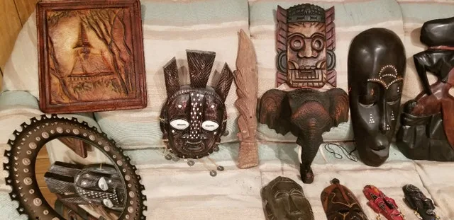 African Carved Wall Art image indicator(6)