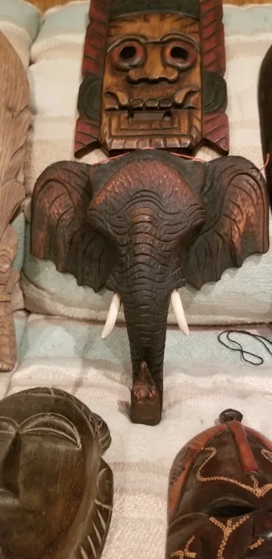 African Carved Wall Art image indicator(7)