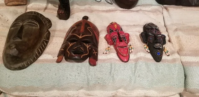 African Carved Wall Art image indicator(8)