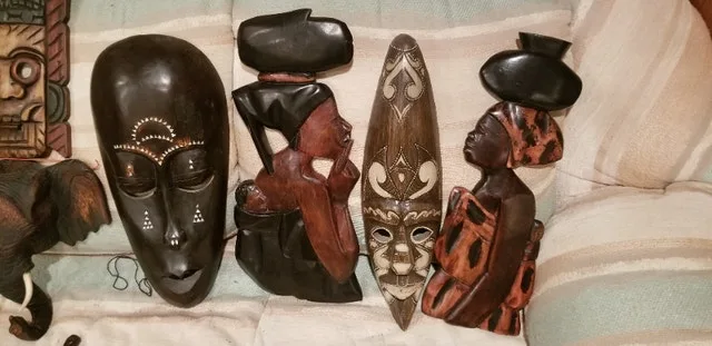 African Carved Wall Art image indicator(9)