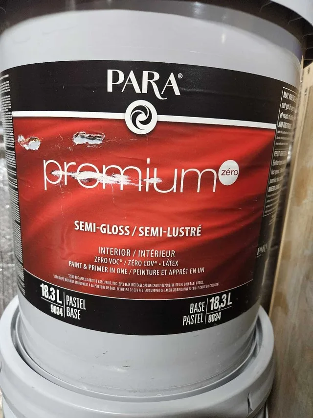 5 Gallon White Paint Buckets image indicator(4)