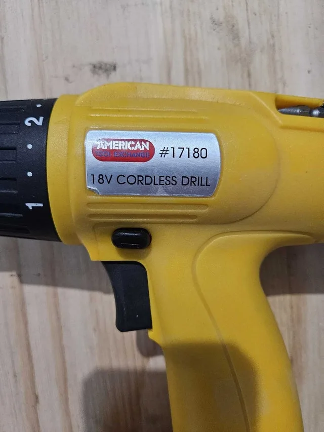 American 18V Cordless Drill