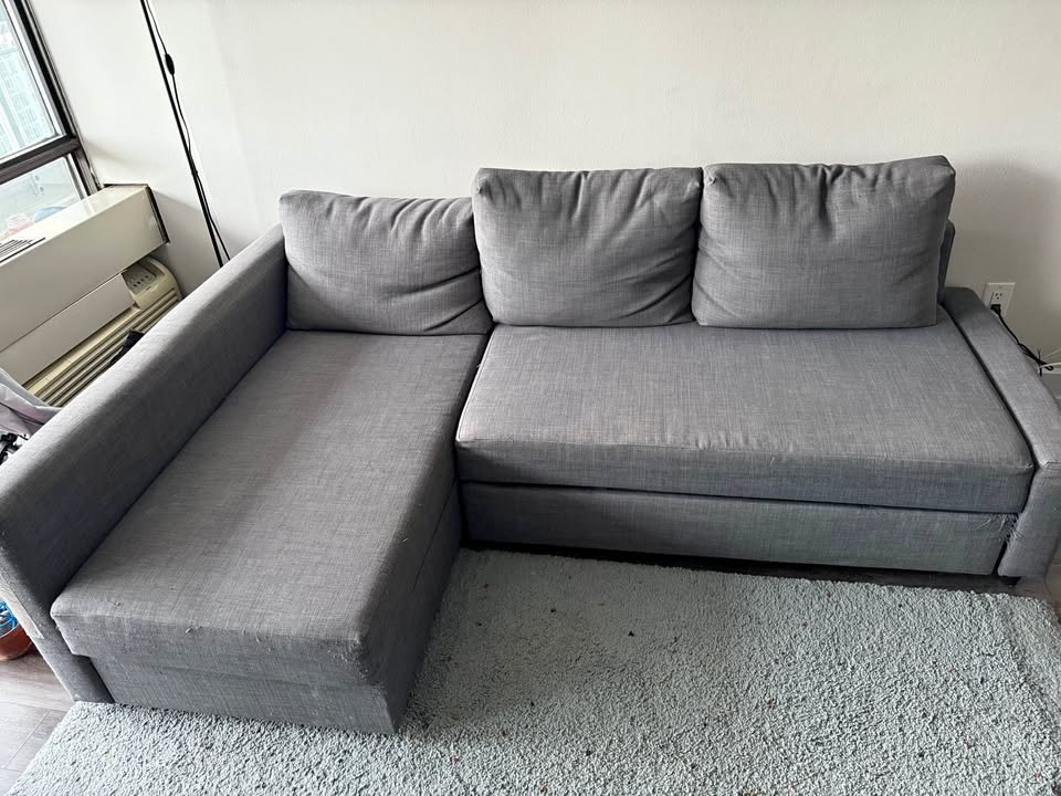 IKEA FRIHETEN — Corner Sofa-Bed with Storage — Great Condition