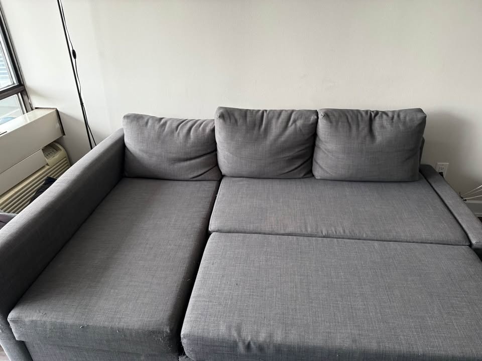 IKEA FRIHETEN — Corner Sofa-Bed with Storage — Great Condition - photo 3