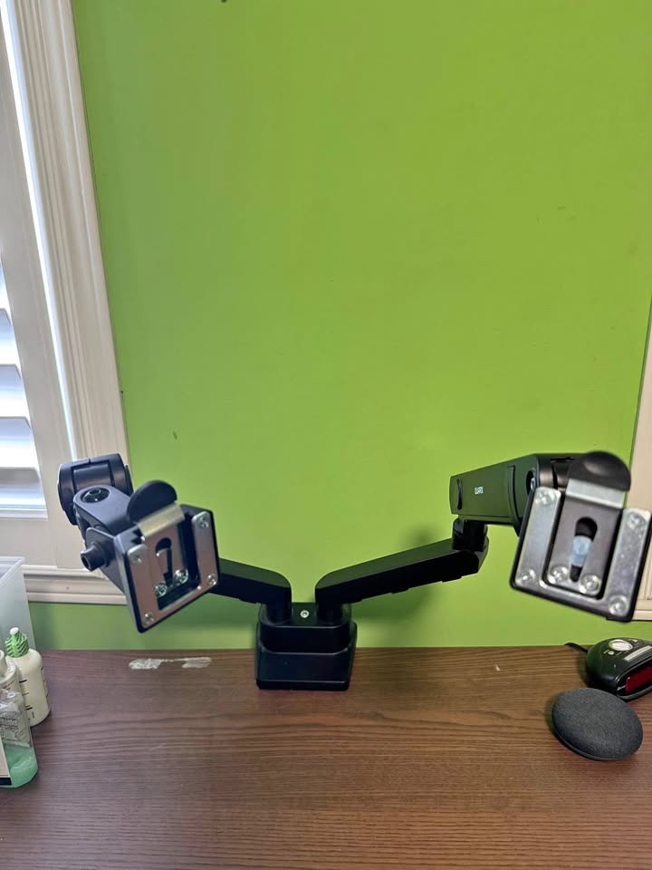 Dual Arm Monitor Stand