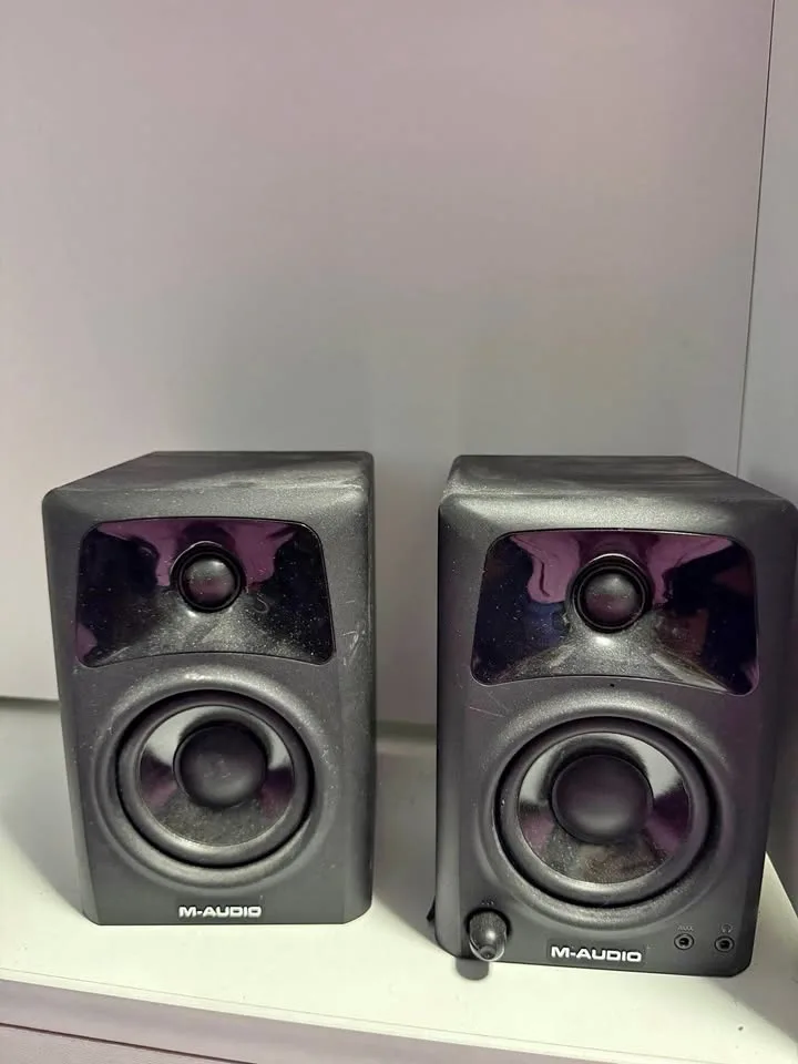 M Audio Studio Speakers