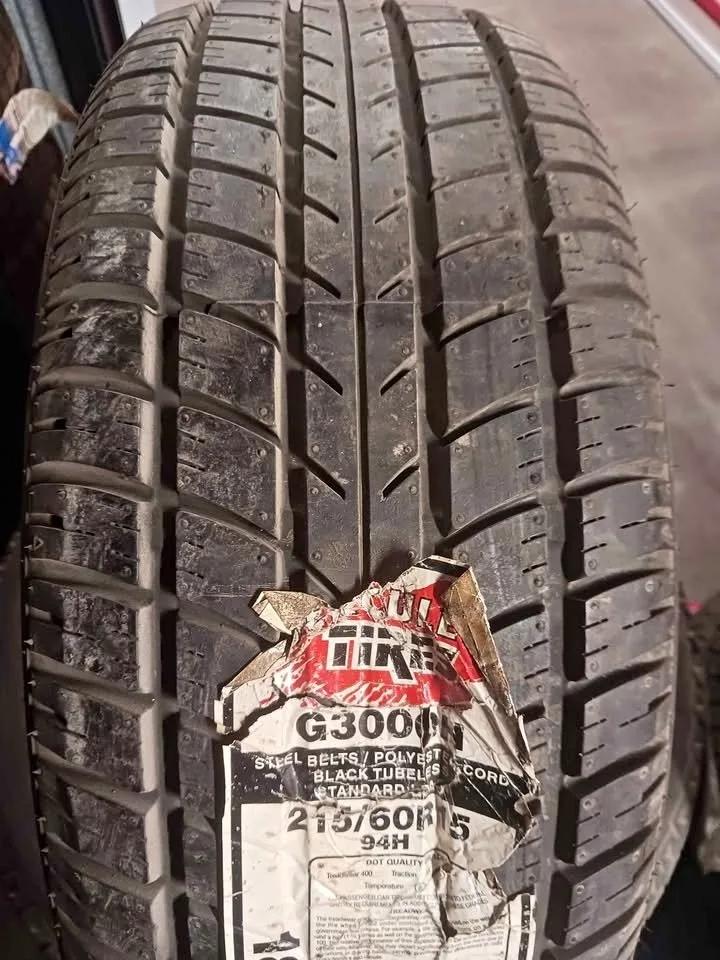 215 60 r15 ONE NEW HERCULES COOPER ALL SEASON CAR TIRE