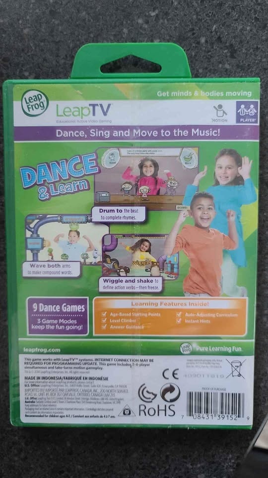 Leapfrog LeapTV Dance & Learn - photo 2
