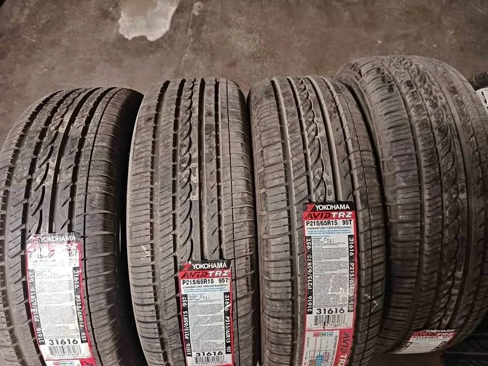 215/65r15 NEW 4 YOKOHAMA AVID TRZ ALL SEASON AGED Tires